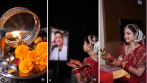 Viral Video Shows Woman Worshipping Ranveer Allahbadia’s Image on Karwa Chauth