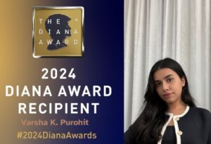 24-Year-Old Varsha Purohit From Pune Honoured With The Diana Award For Humanitarian Efforts