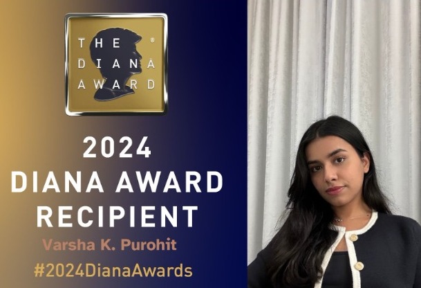 24-Year-Old Varsha Purohit From Pune Honoured With The Diana Award For Humanitarian Efforts