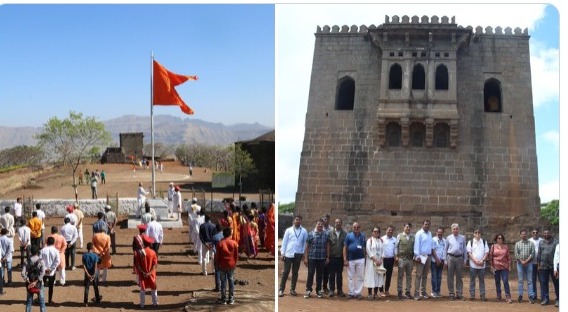 Maharashtra Govt to hoist Saffron Flag on Raigad and Shivneri Forts
