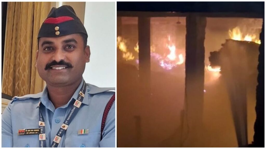 Pune: Firefighter Injured While Battling Blaze In Warje, Hospitalised For Further Medical Action 