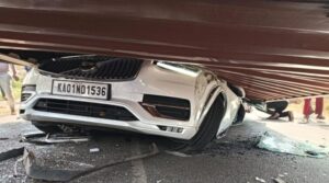Bengaluru Tragedy: Tech Firm CEO, Family Among Six Killed as Container Falls on Volvo XC90
