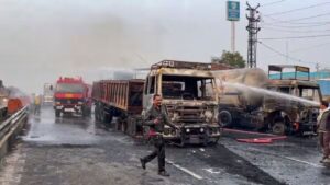 Jaipur LPG Tanker Blast: How the Driver Survived the Deadly Fire That Killed 13