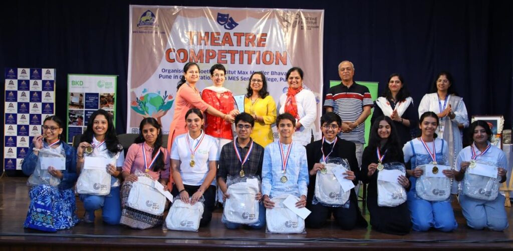 150 students participate in German Theatre competition by Goethe-Institut Max Mueller Bhavan, Pune and MES Senior College