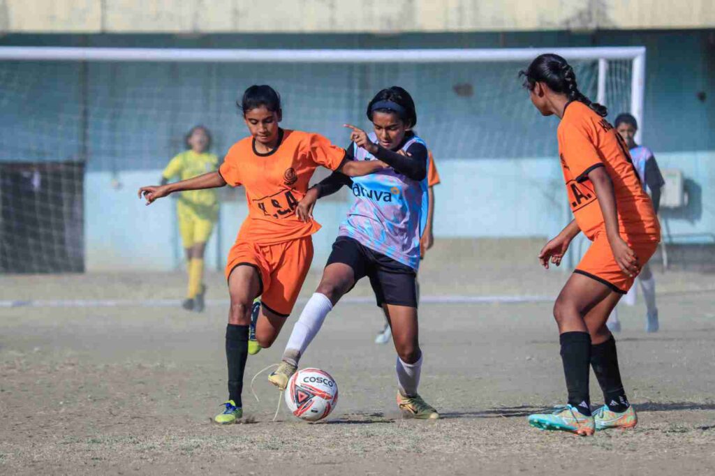 Pune eves enter final Western India Football Association Inter District Football Championship Junior Girls 