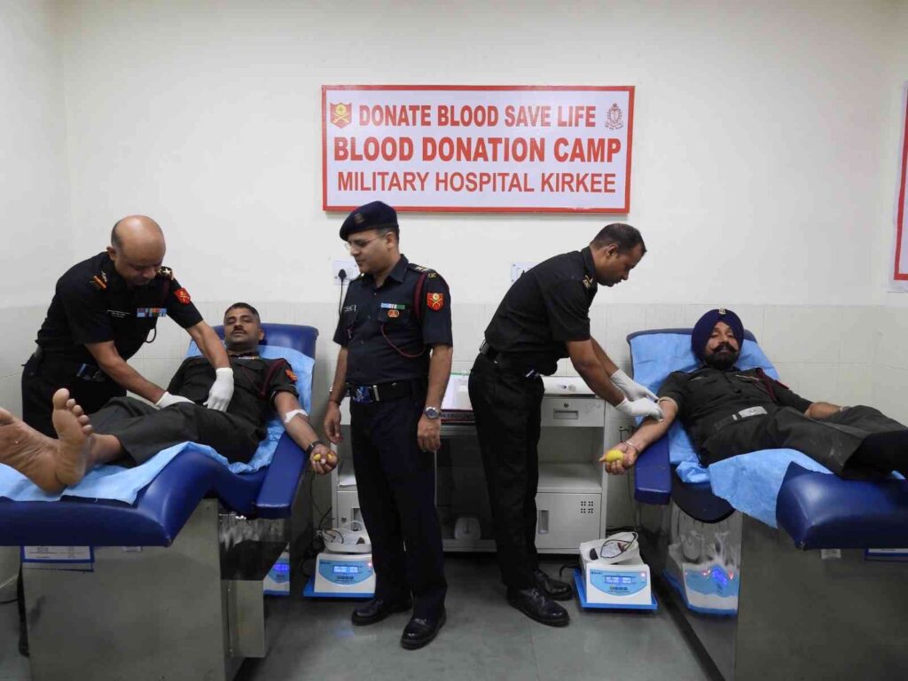Pune: 1537 Blood Units Collected From Blood Donation Drives Held At 21 Locations By Southern Command 