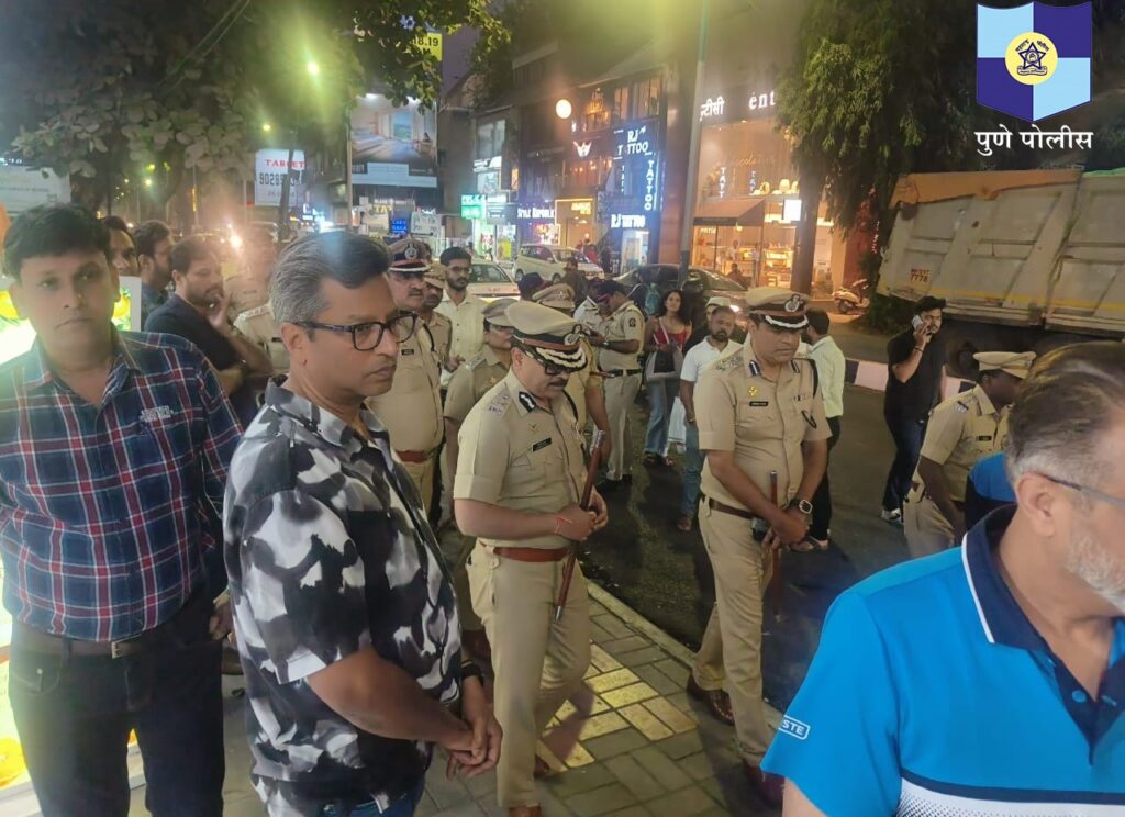 Pune Police Commissioner Strengthens Community Bond With Koregaon Park Visit
