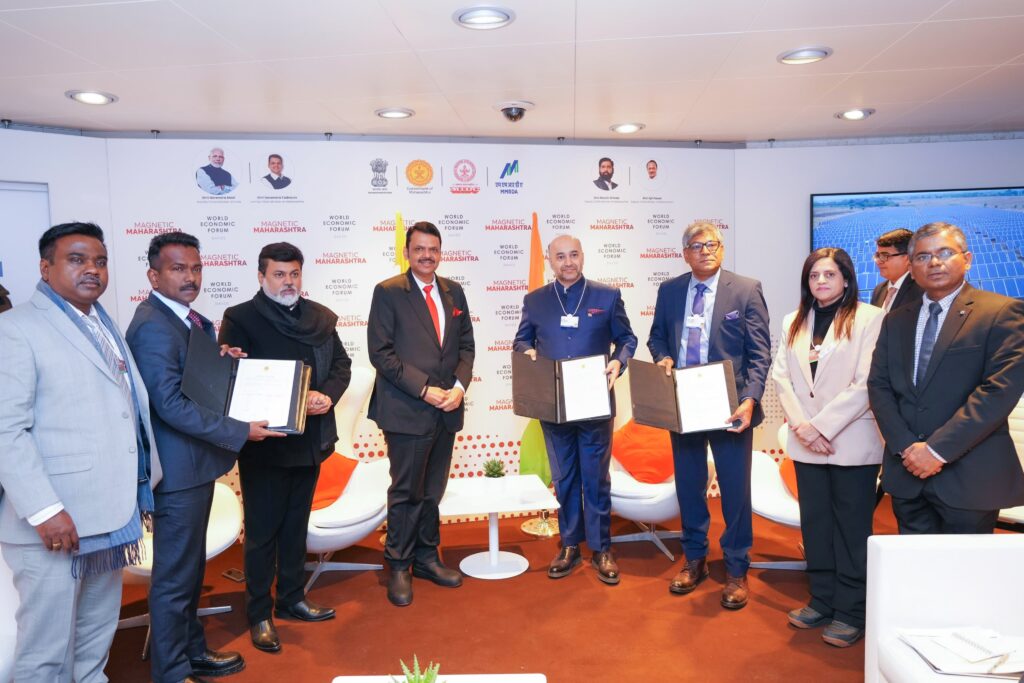Maharashtra Secures ₹4.99 Lakh Crore Investments at Davos on Day 1