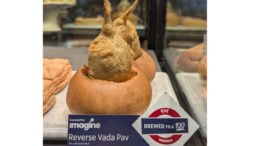 A photo of the 'reverse vada pav' has left Mumbaikars puzzled, as it has been labeled a monstrosity