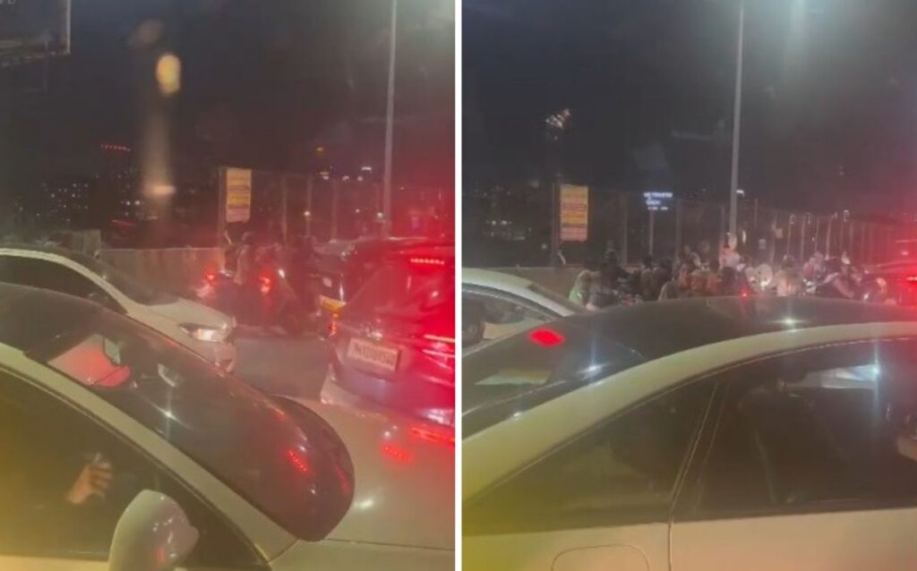 Pune: Mundhwa Bridge Footpaths Taken Over By Two-Wheelers, Leaving Pedestrians Struggling For Space