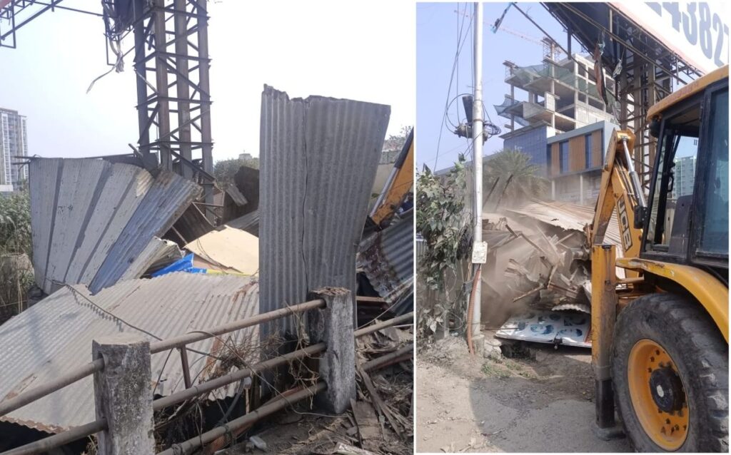 Pune: PMRDA Acts Against Illegal Constructions In Hinjawadi’s Laxmi Chowk