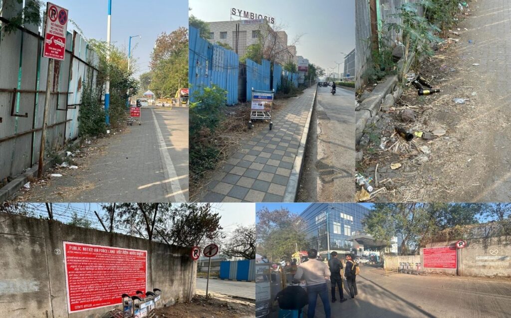 Civil Road At Pune Airport Faces Security Risks and Violations, Viman Nagar Residents Demand Immediate Action