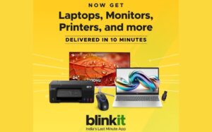 Blinkit Launches 10-Minute Delivery For Laptops, Printers, And More In Pune And 5 Major Cities