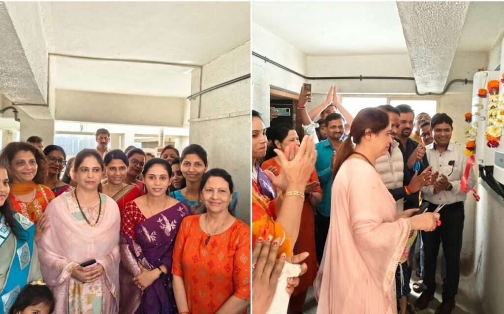Pune: SaiRaj Heights Inaugurates 55KW Solar Energy Project, Pioneering Sustainability In Punawale