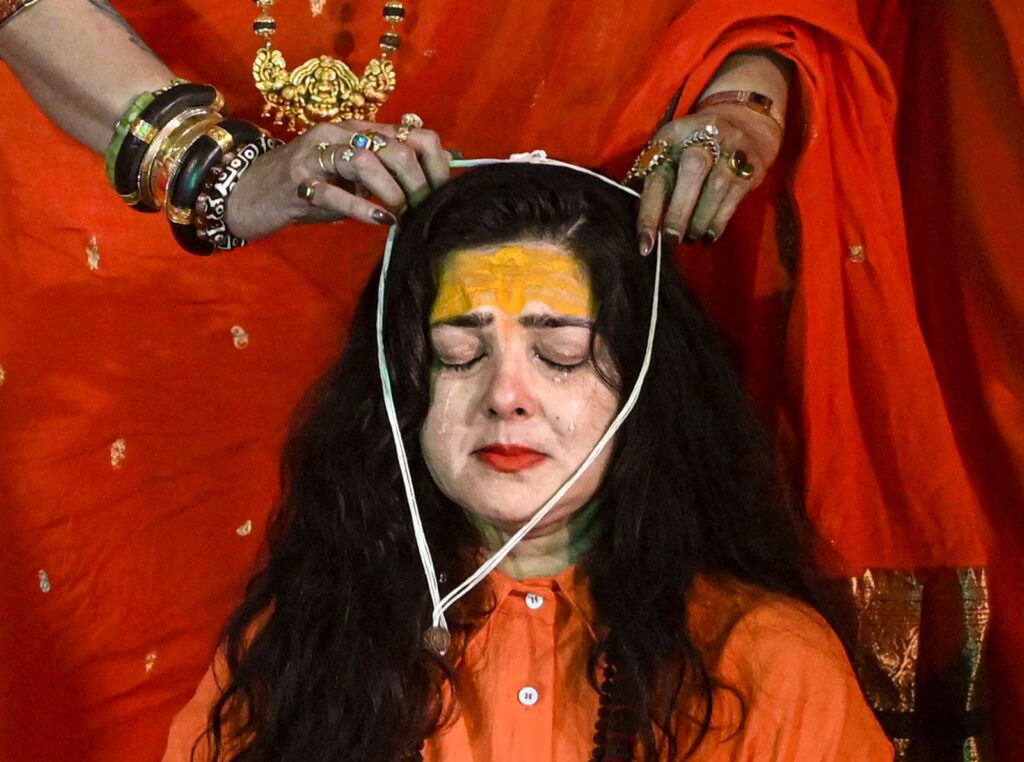 From Actress to Sadhvi Mamta Kulkarni Takes Sanyas and Becomes Mai Mamta Nand Giri at Maha Kumbh