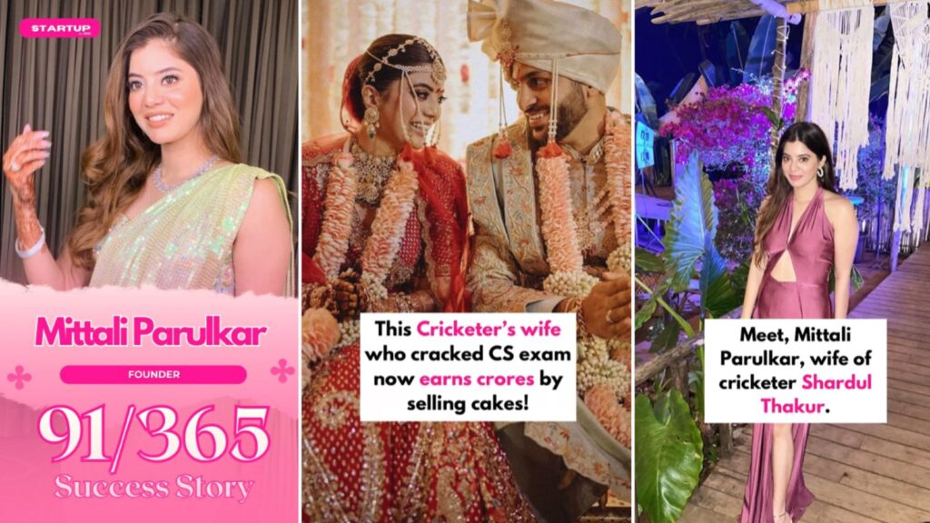 From Shardul Thakur’s Wife to Bakery Boss The Journey of Mittali Parulkar