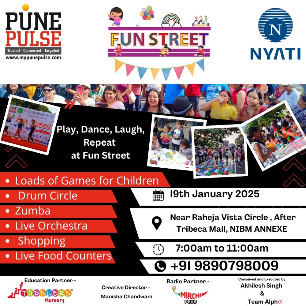 Fun Street 2025 NIBM's Biggest Weekend Extravaganza Awaits You This Sunday !