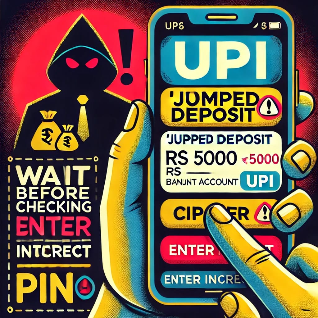 UPI Users Alert: Beware of the New ‘Jumped Deposit’ Scam – Tips to Stay Saf