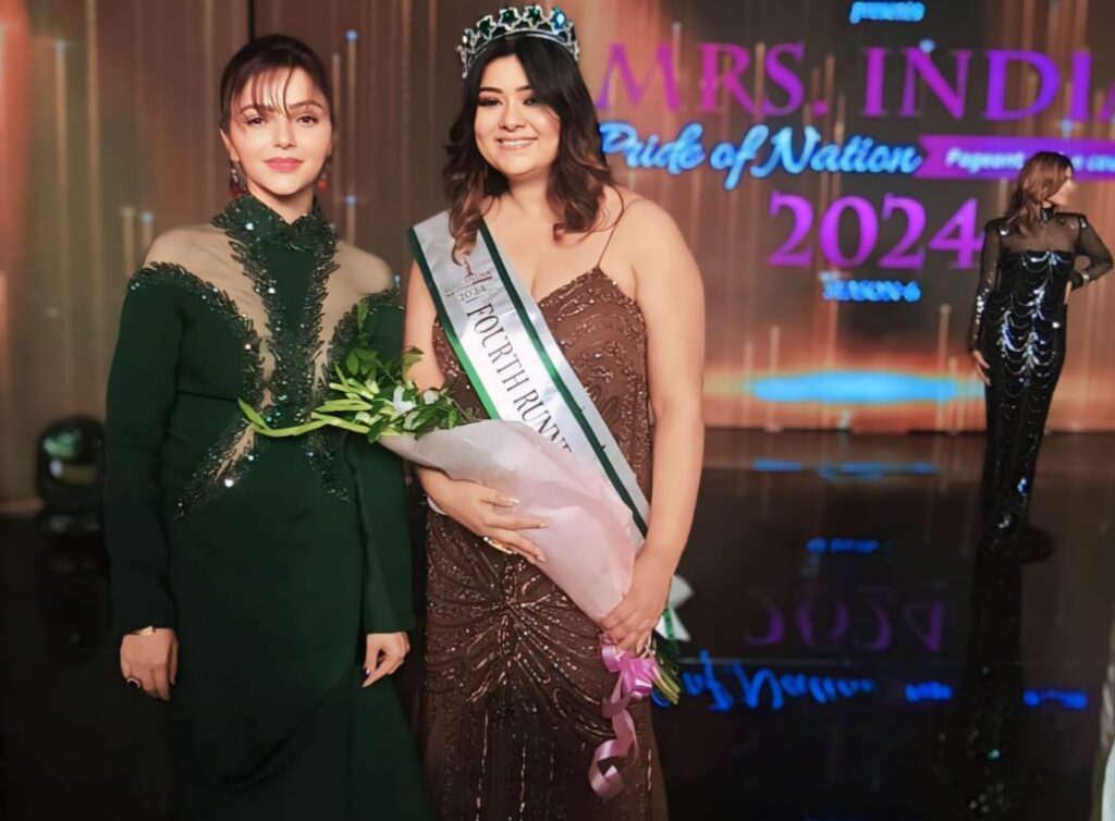 Pune Based Sharbari Ghosh Dastidar Wins Fourth Runner Up Title At Mrs. India Pride of Nation Enchanting 2024