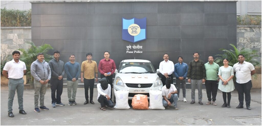 Pune Police Seize Drugs Worth ₹84 Lakh, Luxury Cars, And Over 40 Kg Ganja In Twin Raids