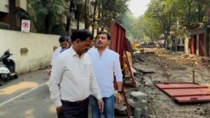 Residents Of Pimple Saudagar Face Traffic Nightmare Due To Ongoing Road Work