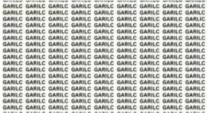 Spot the Odd One Out Find the Correct “Garlic” and Boost Your Brain Power