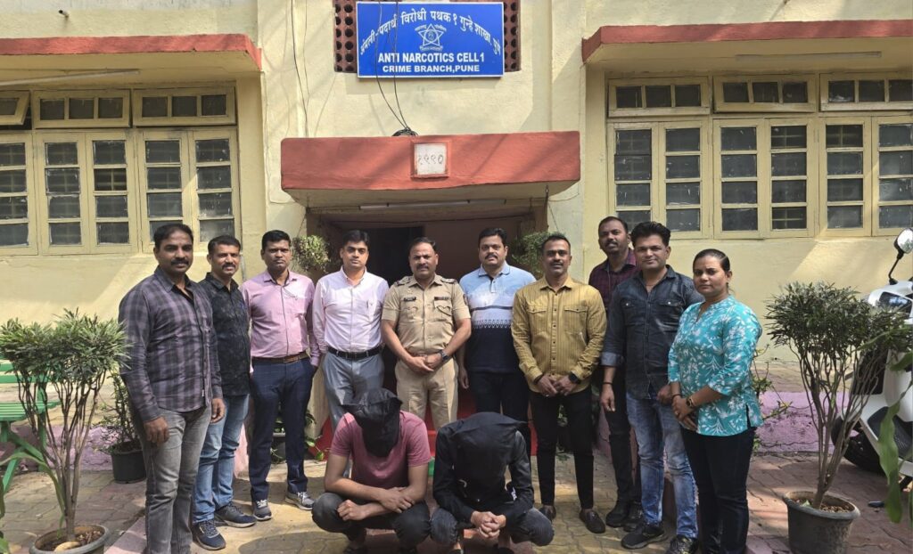 Two Arrested, Mephedrone Worth 15 Lakhs Seized From Mahatma Gandhi Road By Pune Police