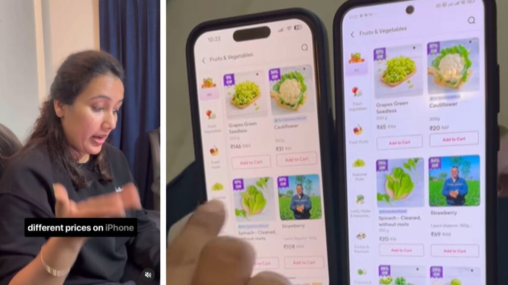 VideoBengaluru Woman Reveals Zepto Charges iPhone Users More Than Android Shoppers