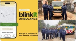 Blinkit Launches 10-Minute Ambulance Service In Gurgaon