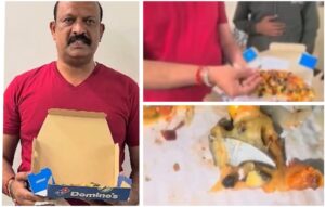 Broken Knife Found in Pizza: Pune Customer’s Shocking Discovery in Online Domino’s Order