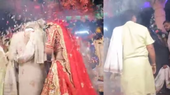 Wedding Chaos: Priest Throws Plate at Guests After Aggressive Flower Throwing – Viral Video
