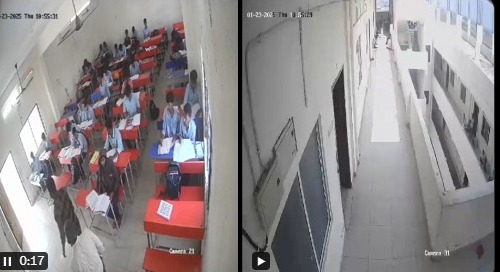 Tragic Video: Andhra Student Walks Out of Class and Leaps from 3rd Floor, Leaving Classmates Stunned  