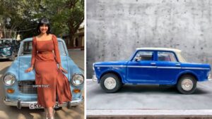 Woman from Bengaluru has purchased a vintage car which was owned by actors Rajinikanth, Mammootty, and Aamir Khan.