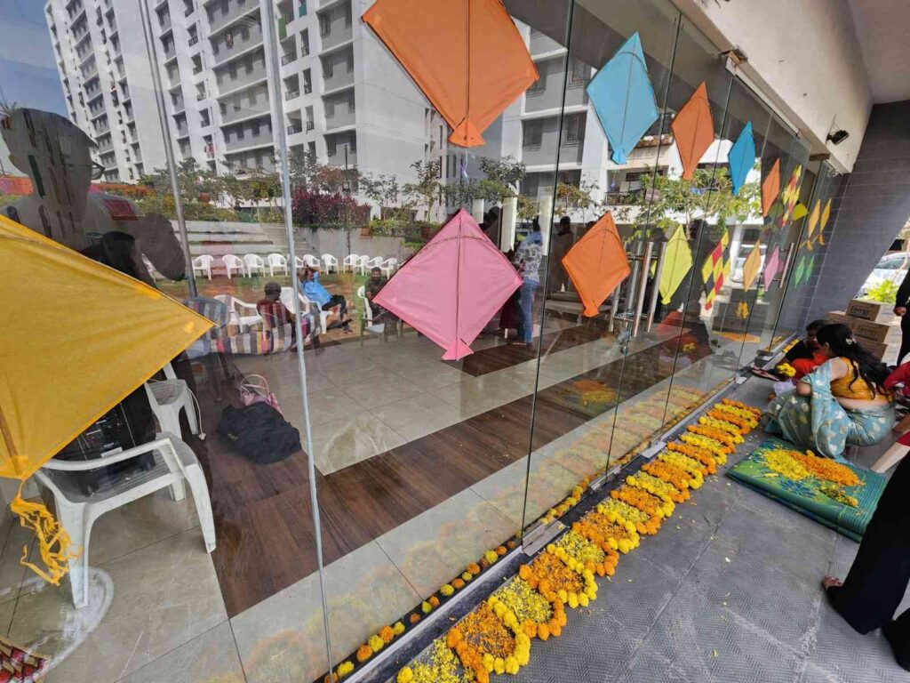 Pune News: Dahi-Chura Mahotsav Held In Wagholi's Ivy Estate Society
