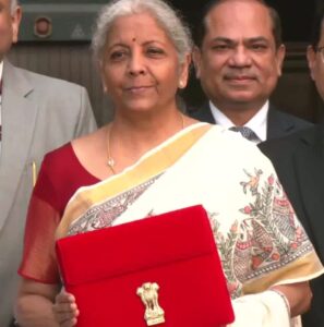 Budget 2025 Nirmala Sitharaman Pays Tribute to Dalit Artist Dulari Devi by Donning Madhubani Saree
