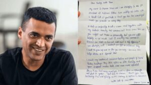 Class 8 Student Writes Heartfelt Letter, Zomato CEO Deepinder Goyal Shares Touching Photo