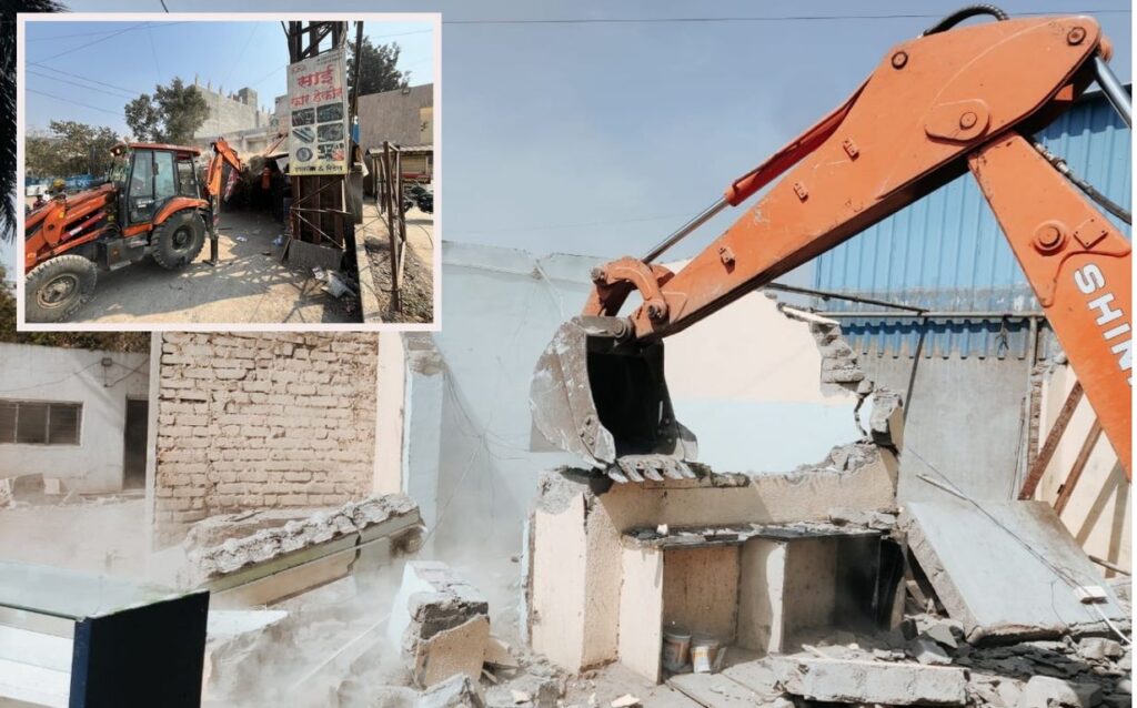 Pune: PMRDA Takes Action Against 416 Illegal Structures In 7 Days