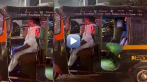 Mumbai’s ‘Karaoke Rickshaw’ Driver Wins Hearts with His Bollywood Melodies | Video