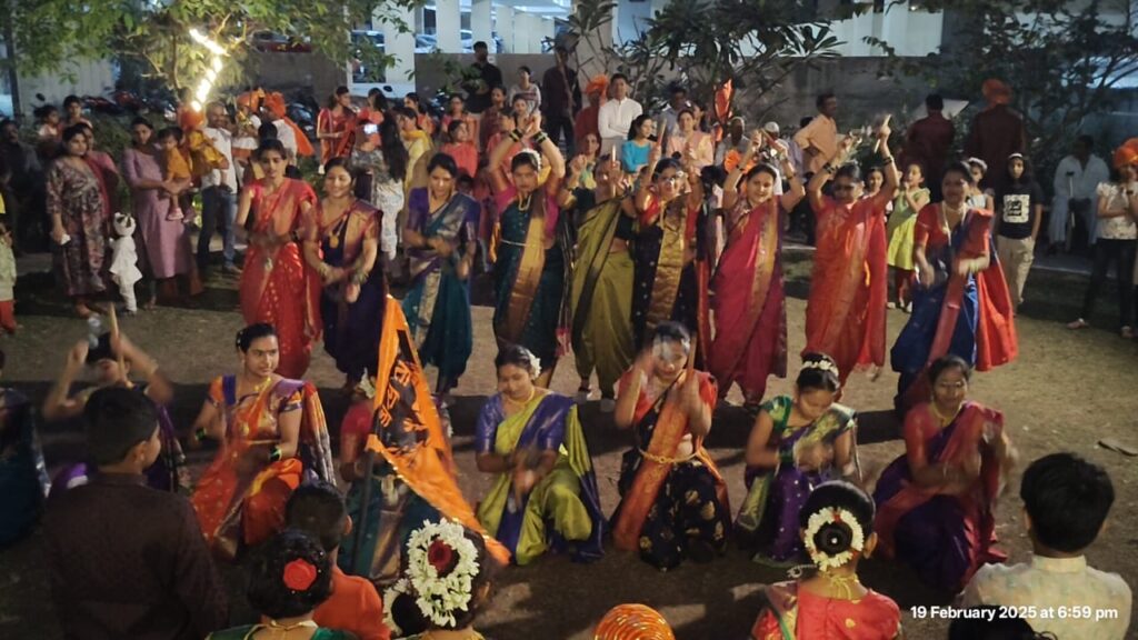 Pune: Grand Celebrations Mark Chhatrapati Shivaji Maharaj Jayanti At Ganga Amber Society In Tathawade 