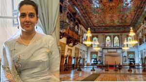 Maharani Radhikaraje Gaekwad, the wife of an Indian cricketer, is the owner of India's largest home