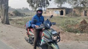 Mumbai Man Rides 1,500 km on Scooter to Prayagraj for Mahakumbh After Failing to Get Train Ticket