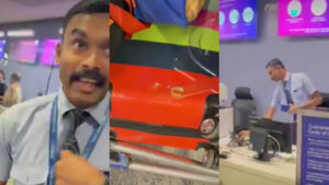 Passenger Shares Video of IndiGo Ground Staff Mishandling Luggage