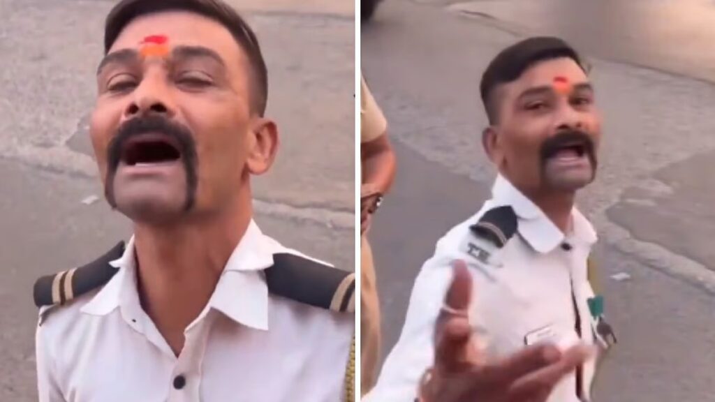 "Tempo Driver Warns Traffic Cop During Verbal Spat in Mumbai; Video Goes Viral