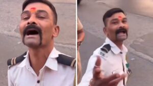"Tempo Driver Warns Traffic Cop During Verbal Spat in Mumbai; Video Goes Viral