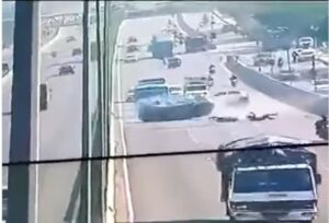 CCTV Captures Horrific Wrong-Side Crash on Delhi-Meerut Expressway