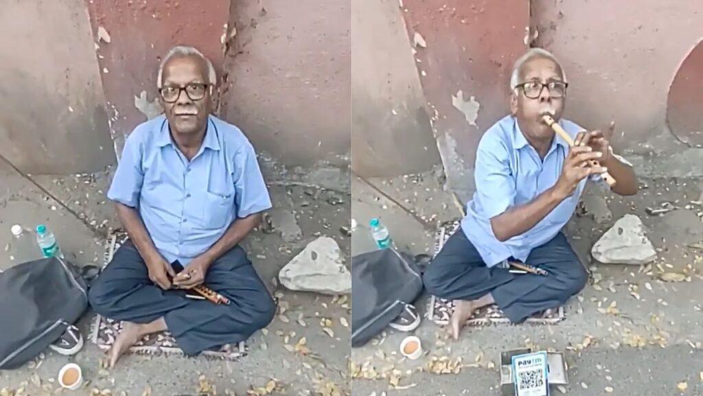 Pune’s Viral Flute Player Stuns Internet with Fluent English, Wins Hearts