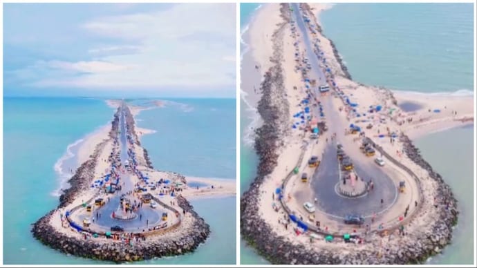 Mesmerising Aerial Video Captures India’s Last Road in Tamil Nadu – Your Thoughts?