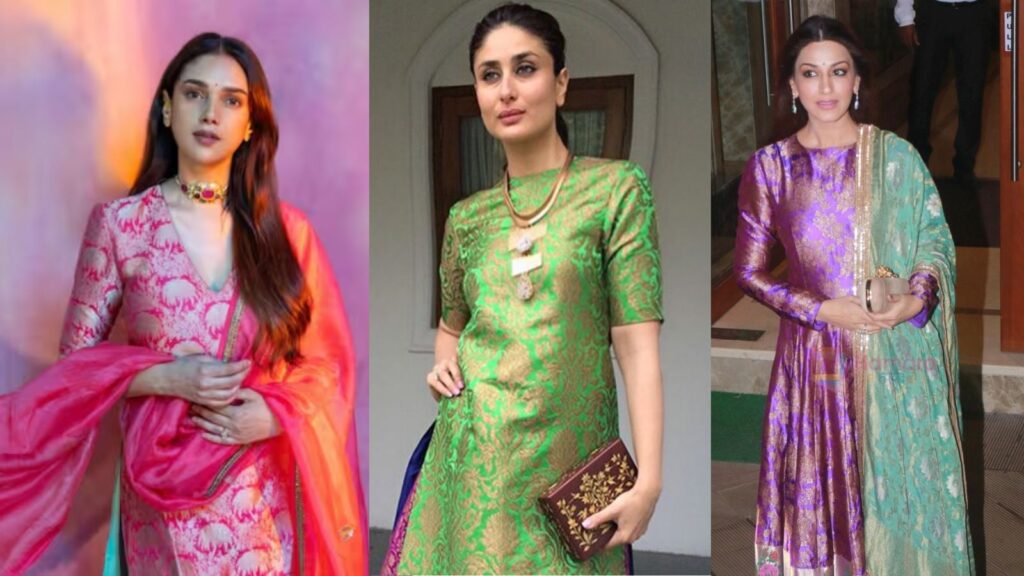 5 Iconic Banarasi Suits from Bollywood Divas to Shine on Gudi Padwa
