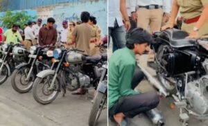 Pune Traffic Police Crack Down On Modified Silencers, Seize 17 Bullets And ₹30,000 Fine Collected 