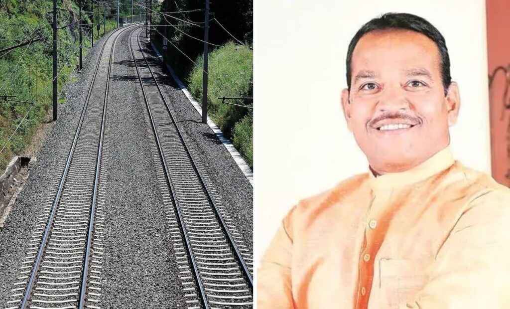 MP Shrirang Barne Demands Third and Fourth Railway Lines From Karjat To Lonavala And Lonavala To Pune